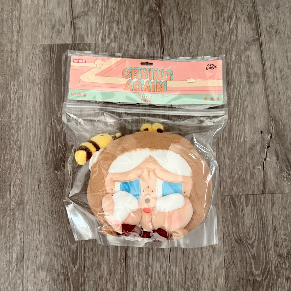 CRYBABY Crying Again Series-Big Head Bag (I'll Bring You a Flower)